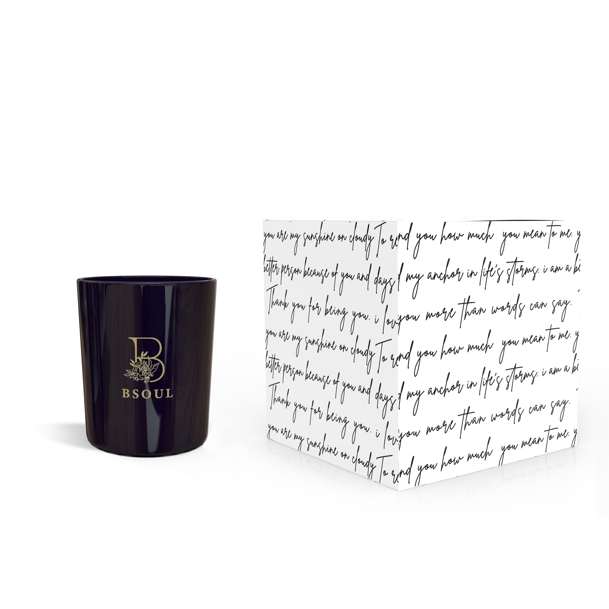 BSOUL Brand Black Candle